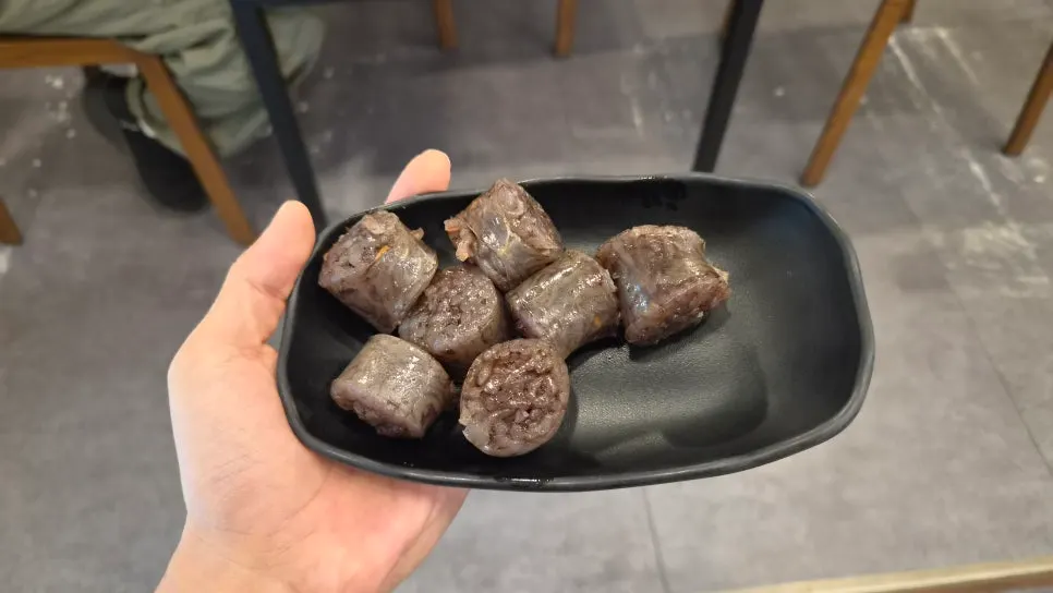 셀프바 기본 반찬 구성