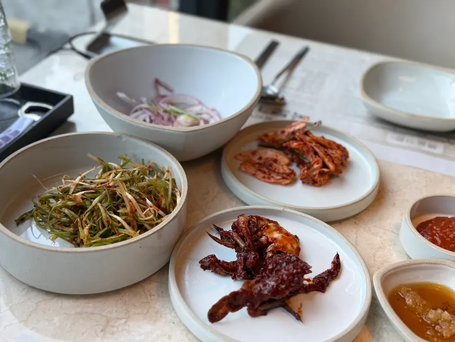 태블릿 메뉴 화면