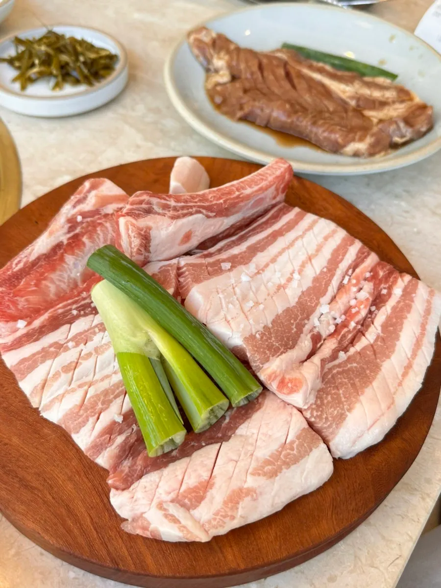 국보가든 삼성본점 테이블 세팅