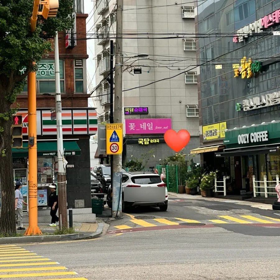 간석동 국담순대국 본점 외부 모습