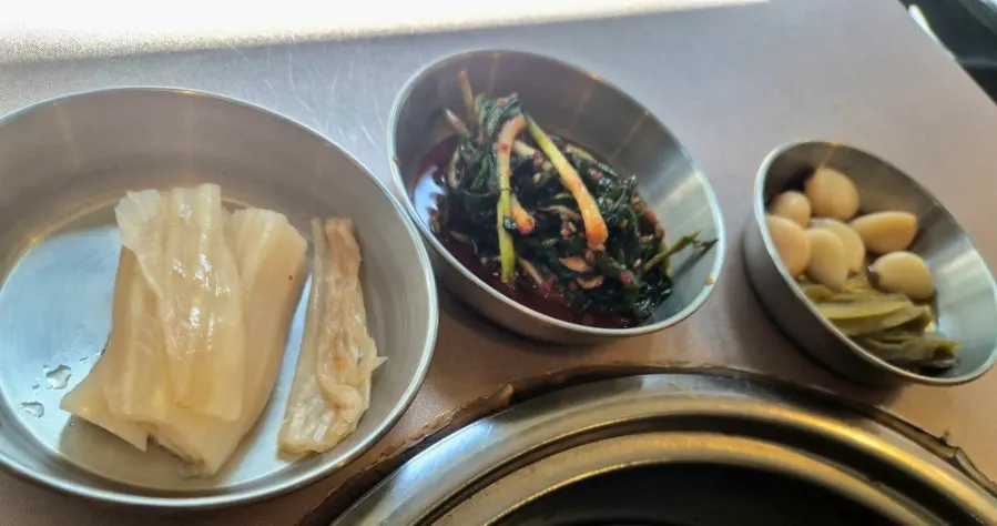 Savory biji-jjigae served as a default side dish