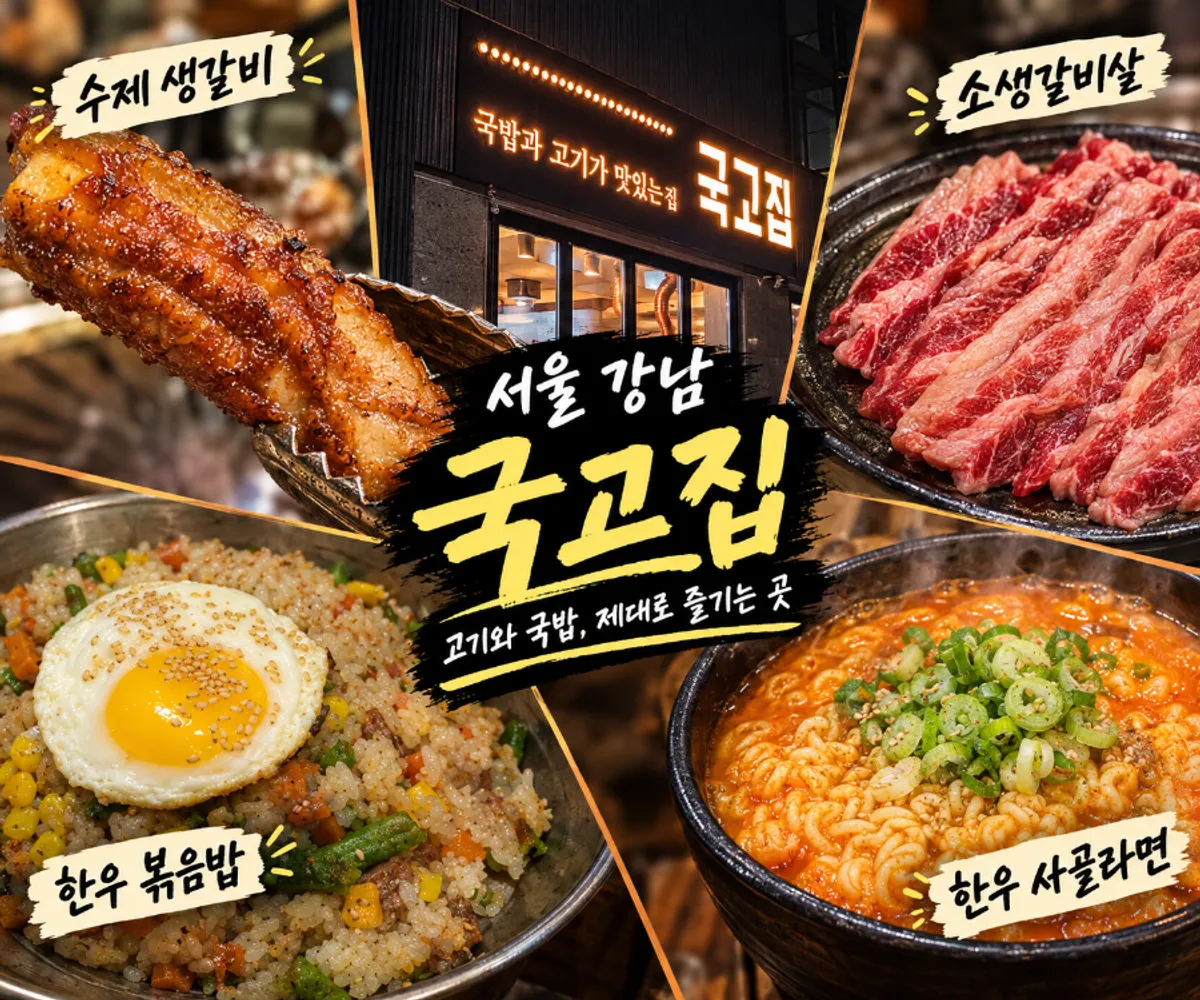 Representative photo of grilled handmade fresh pork galbi at Gukgojip