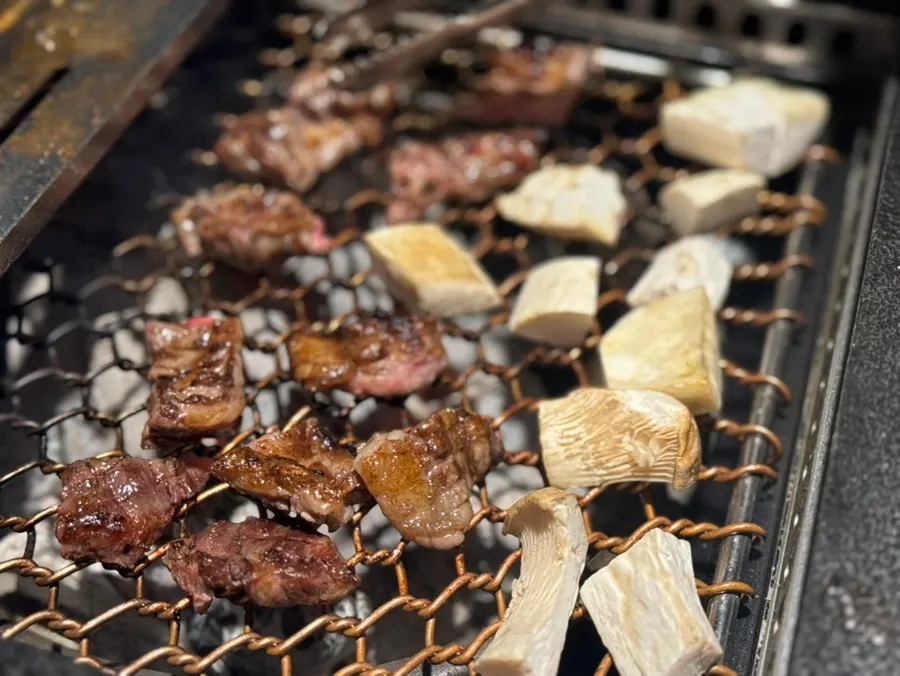 Chewy grilled flap meat