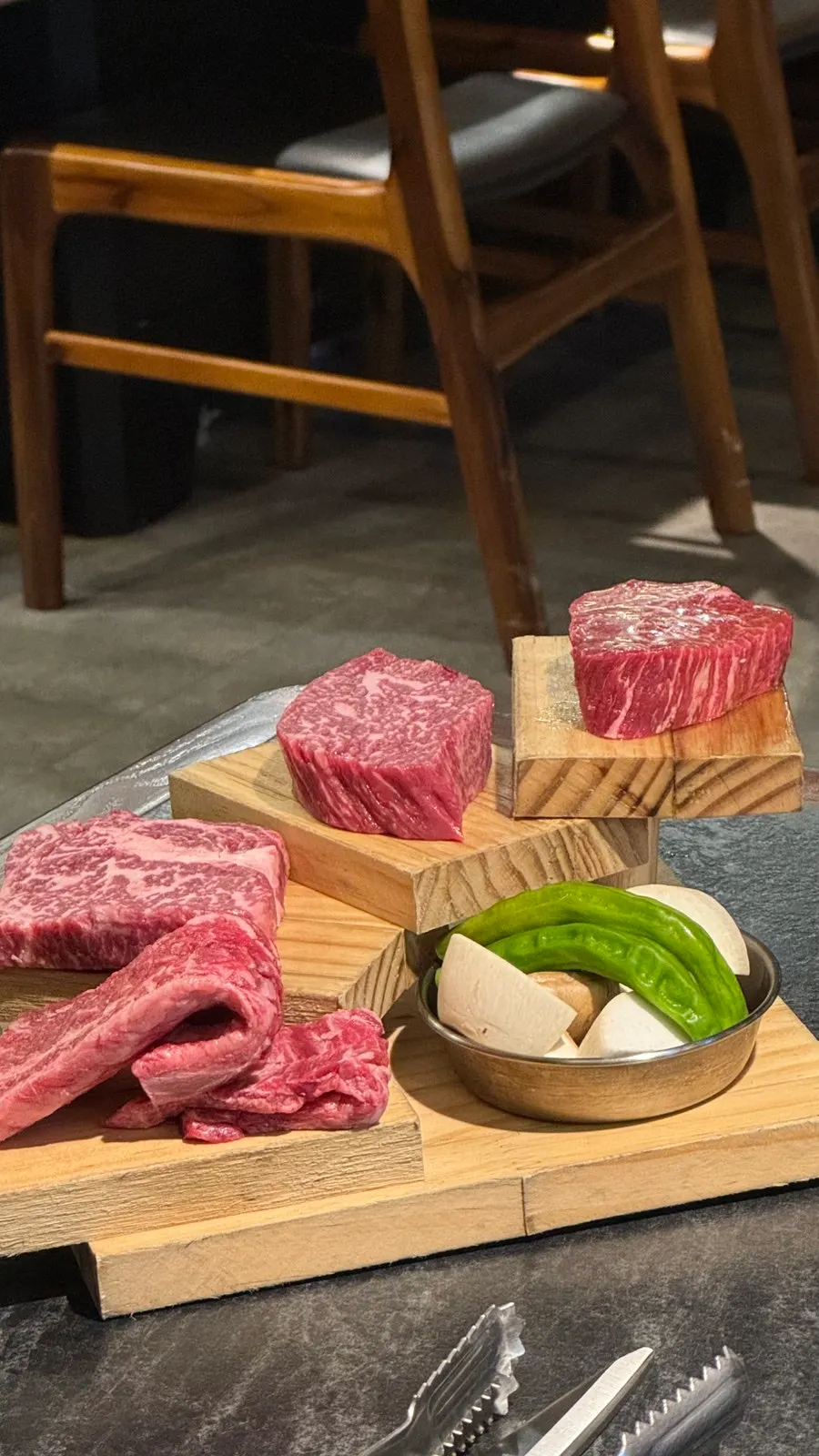 궁채 콩나물 미나리무침 백목이버섯 기본찬