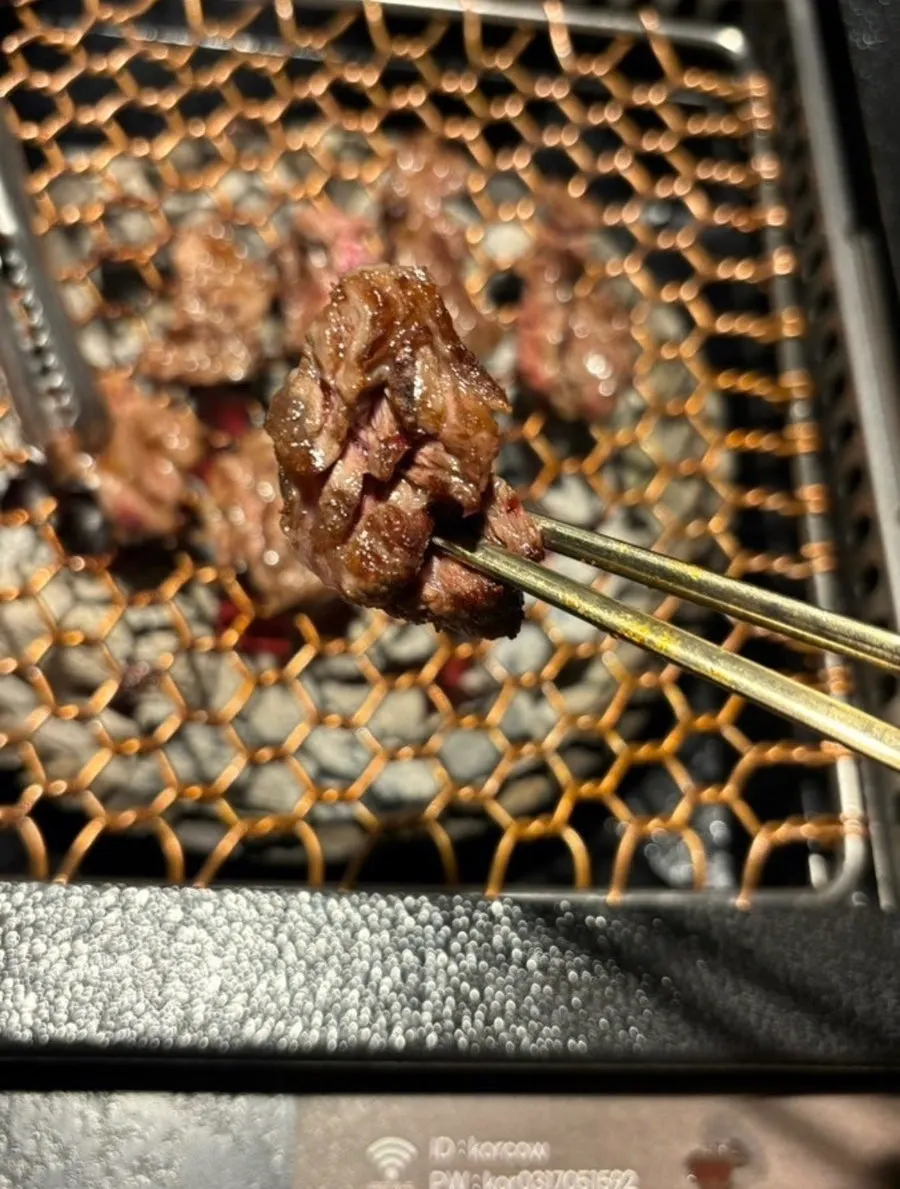 Close-up of a piece of whole short rib