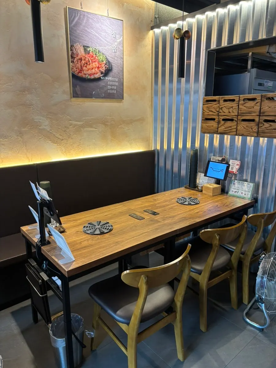 Mesa con inducción integrada