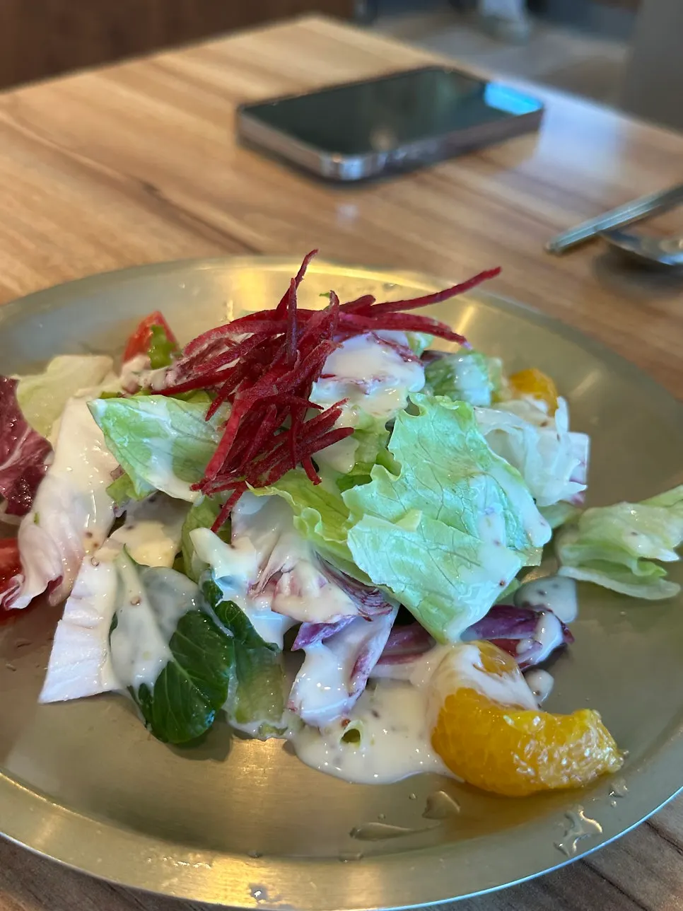 Basic side dishes of yeolmu kimchi and napa cabbage kimchi