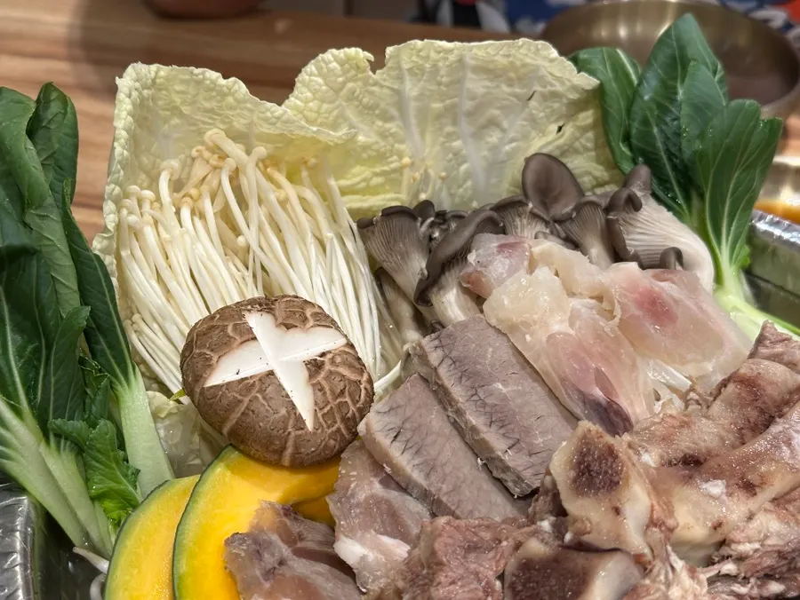 국수화 남동구 본점 식사 상차림