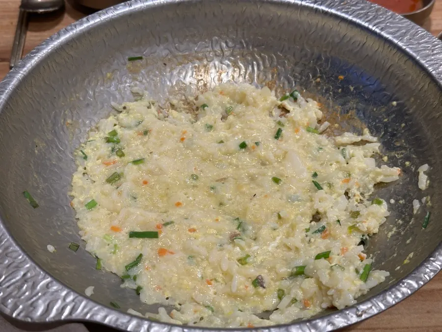마무리로 나온 야채죽