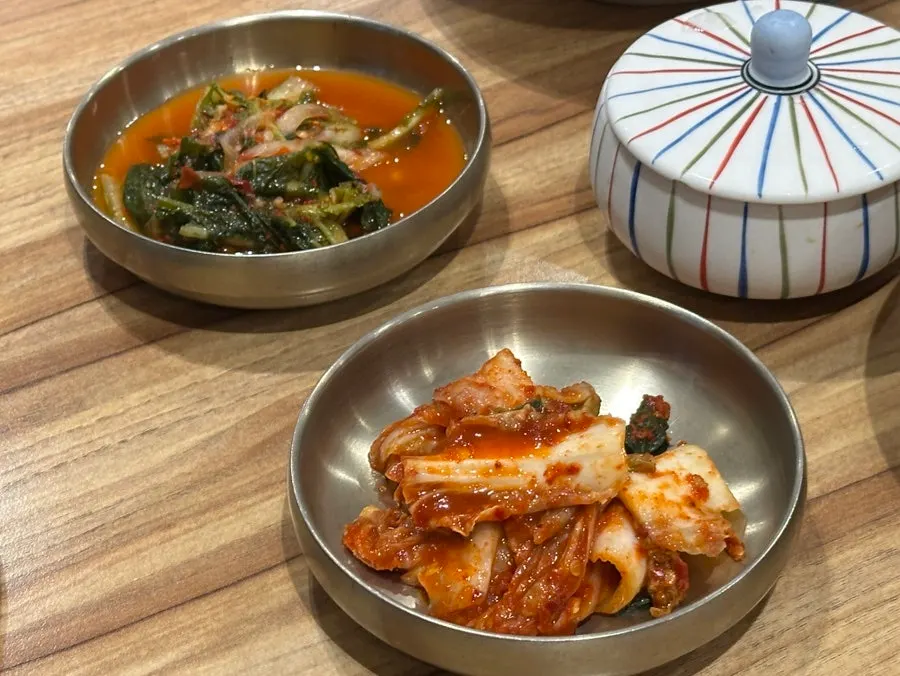 국수화 기본 반찬 김치