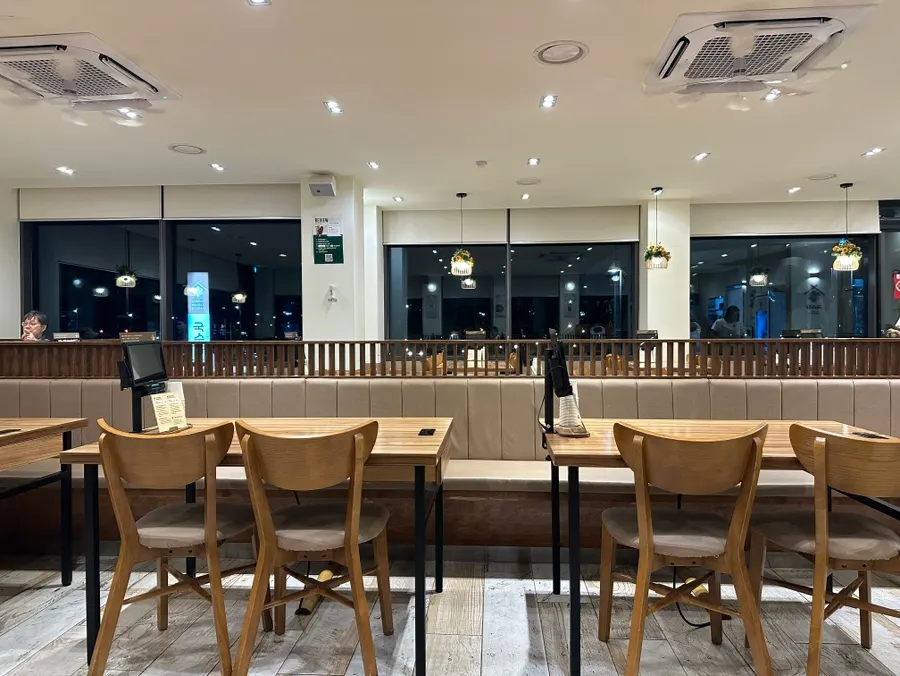 식사를 마친 국수화 전골 냄비