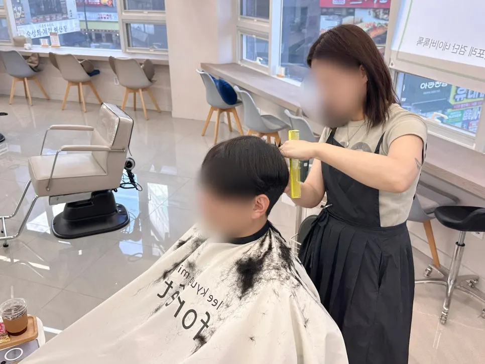 커트만으로 깔끔해진 중간 결과