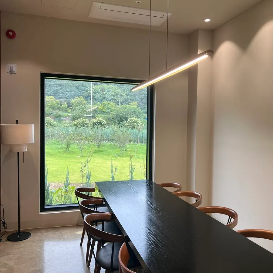 Private group seating area