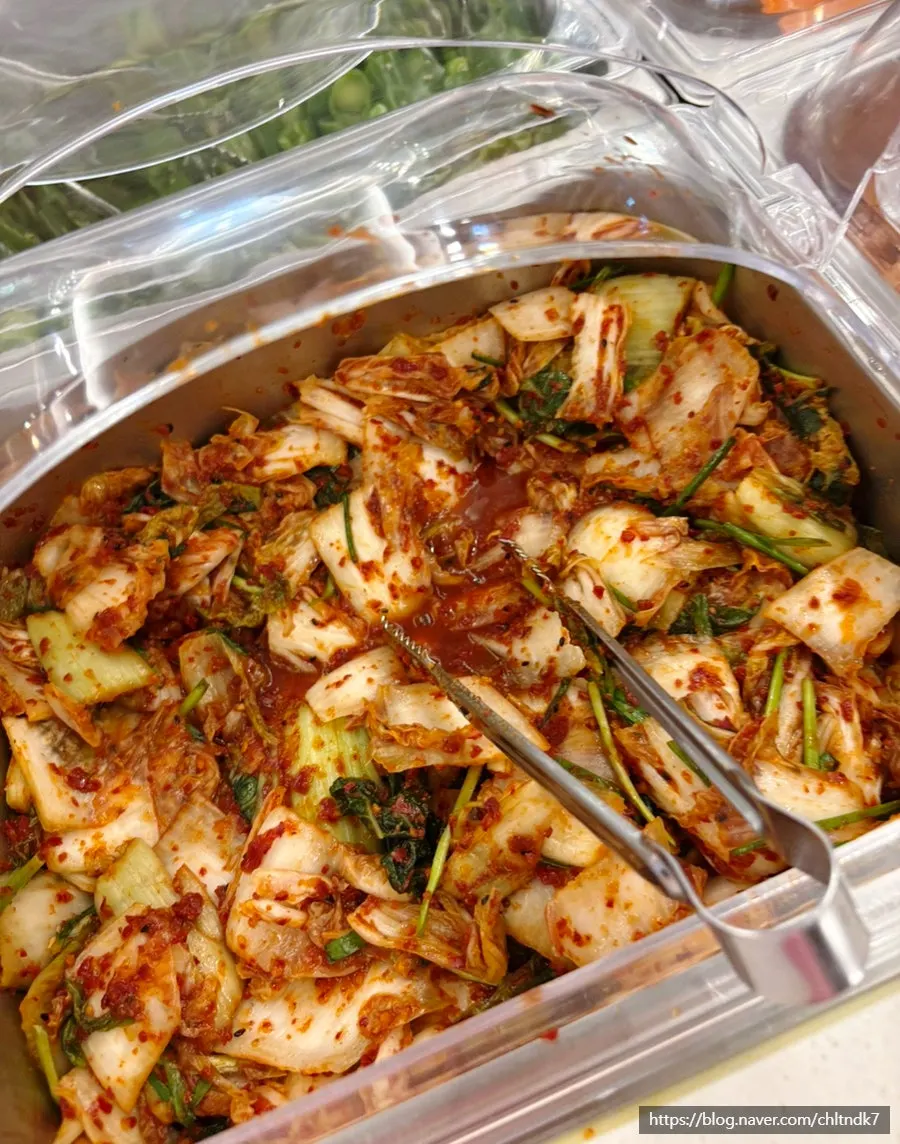 셀프바 국수사리 코너