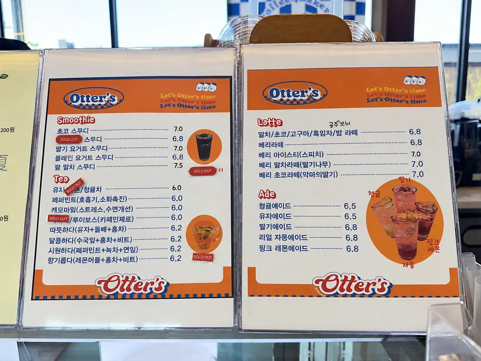 Bảng giới thiệu các món donut được yêu thích