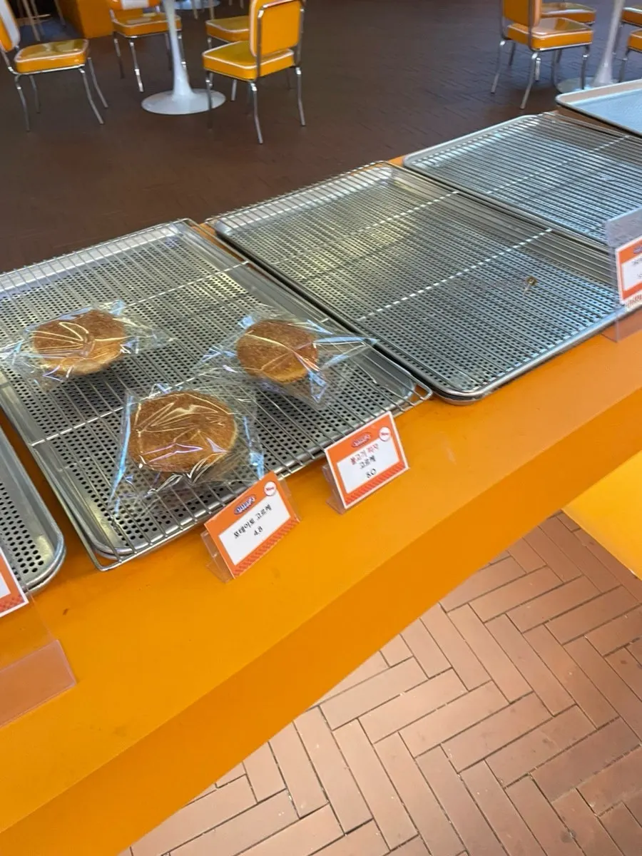 Full view of the café's donut corner