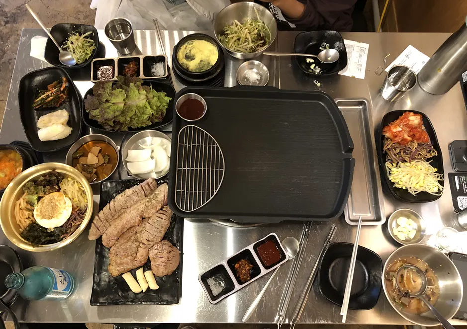 짚시 기본 상차림 한 상