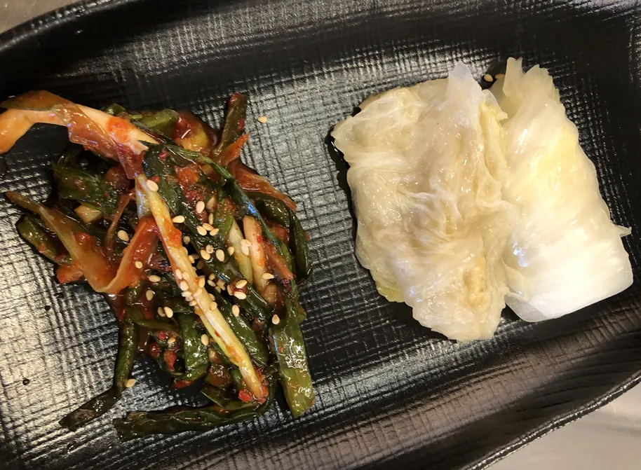 백김치 파김치 장아찌 쌈채소 밑반찬