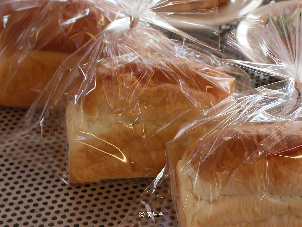 A selection of cream doughnuts