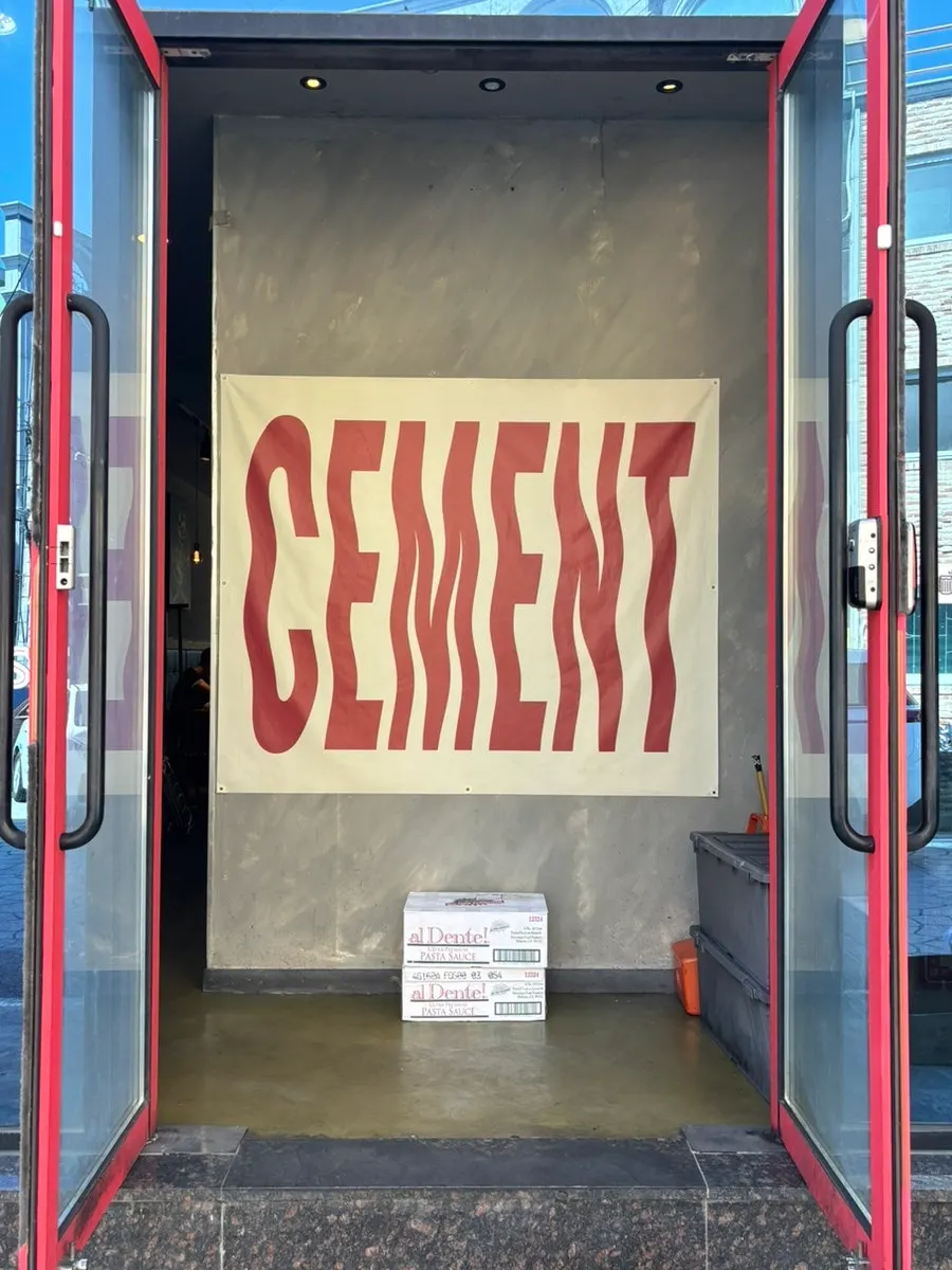 Exterior of Ciment, an Italian restaurant in Gung-dong