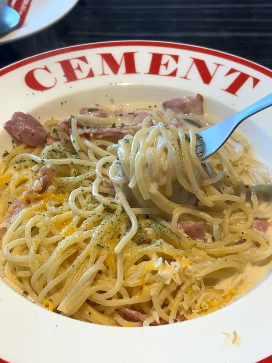 Detail of Ciment tableware
