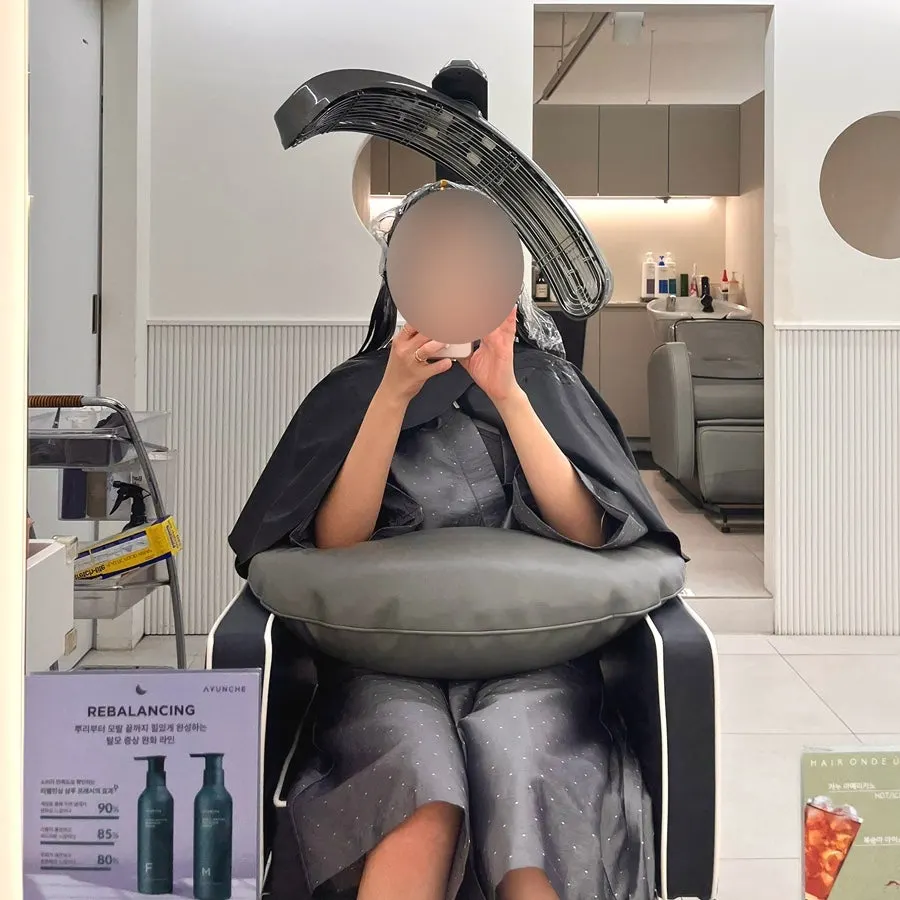 Hair care process before the perm