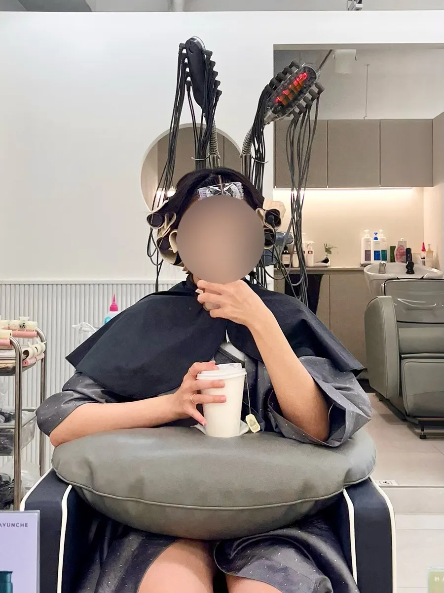 Heat treatment and neutralizing process for the perm