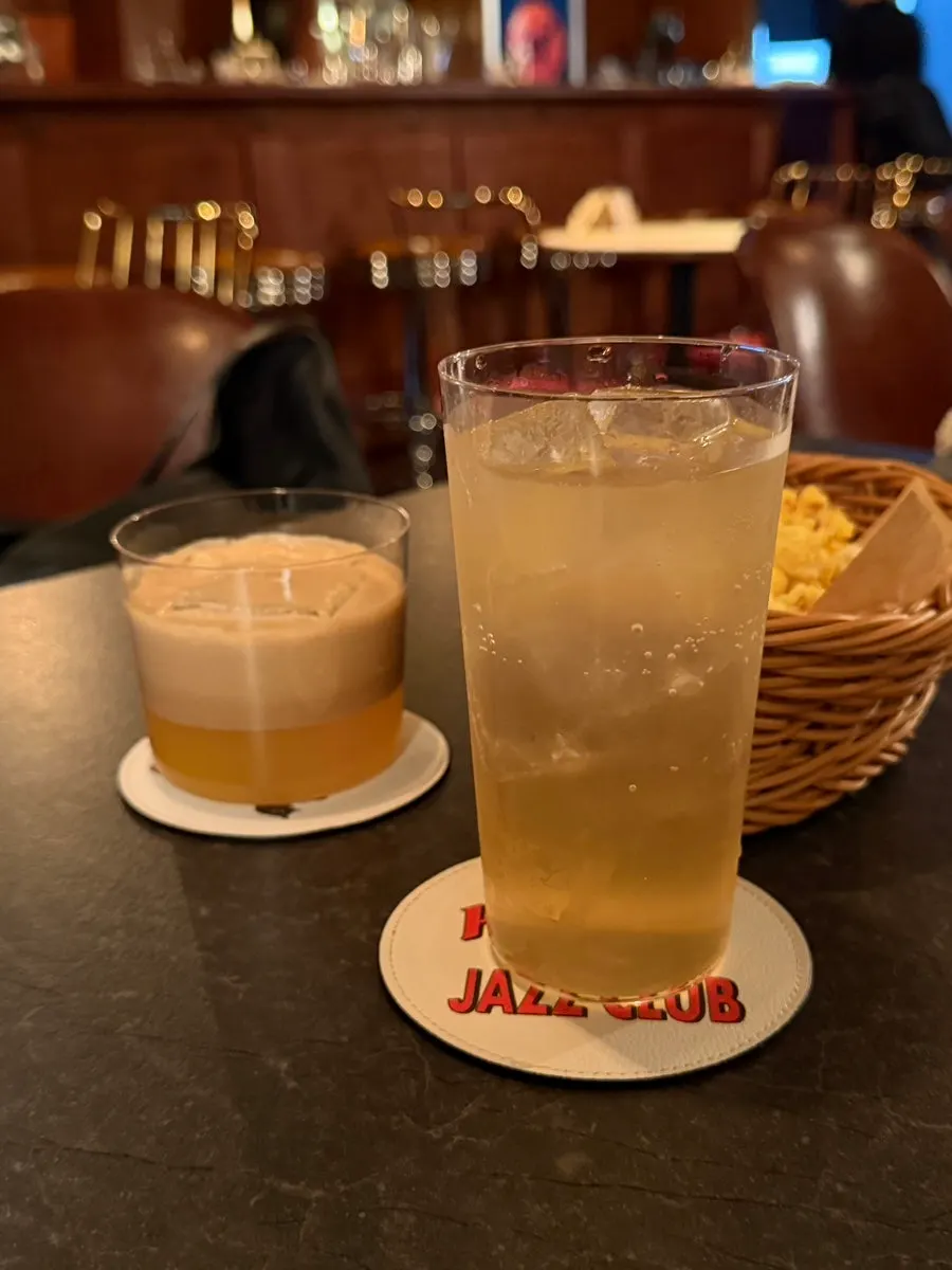 Warm popcorn served as a default side