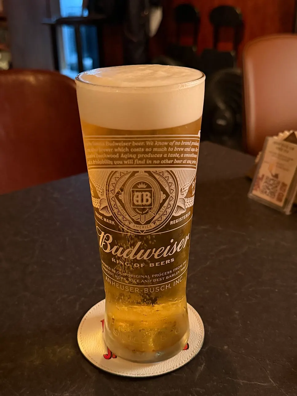 Highball and draft beer order