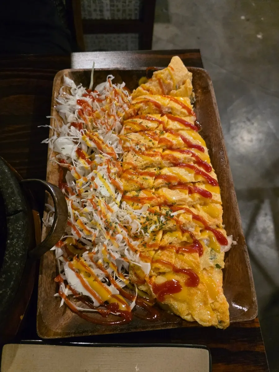 명란마요 대왕계란말이 한 접시