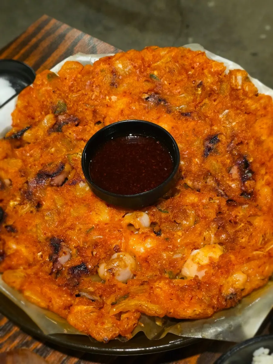 새참집 낙지새우김치전