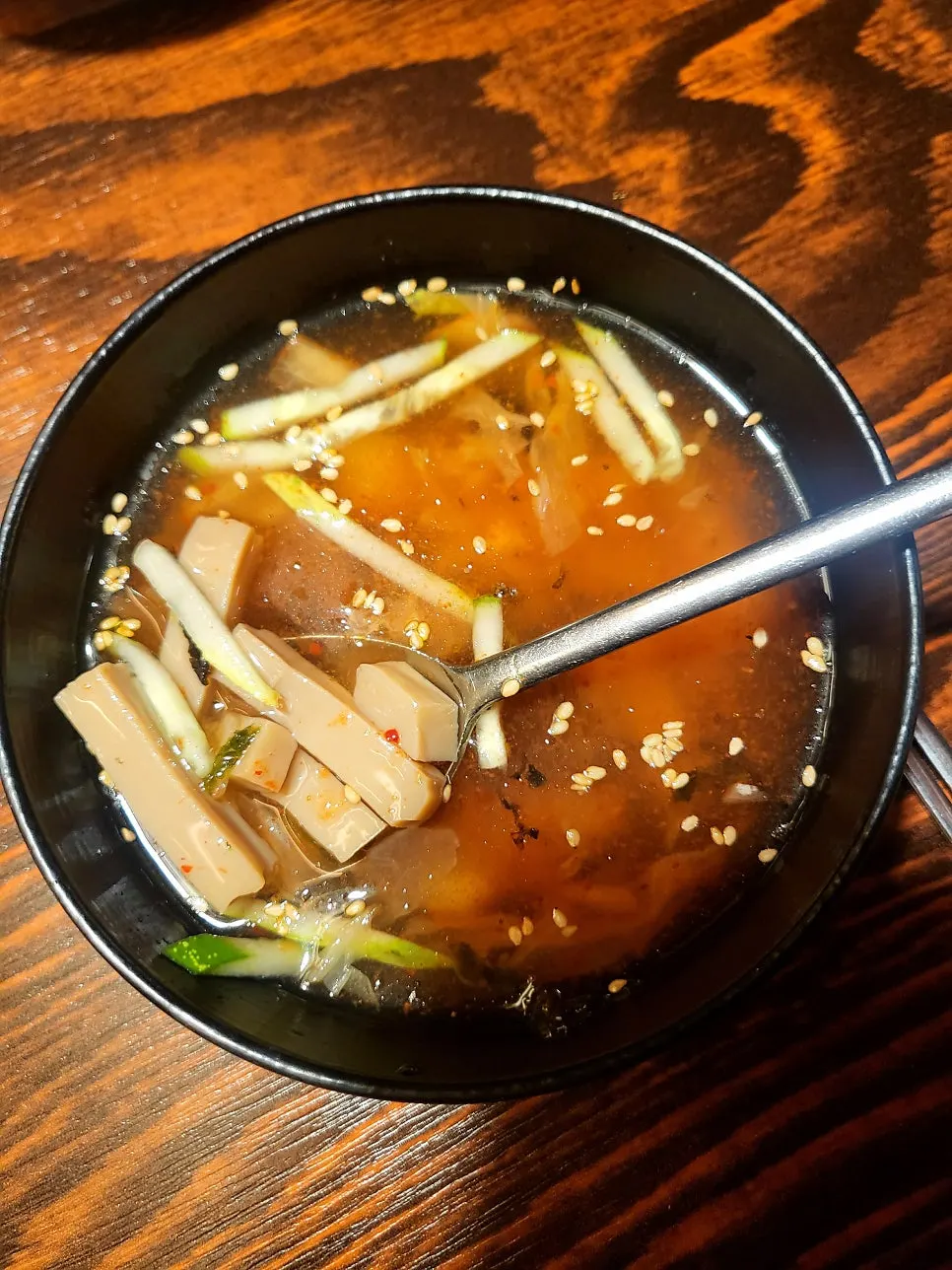 새참집 기본안주 묵사발