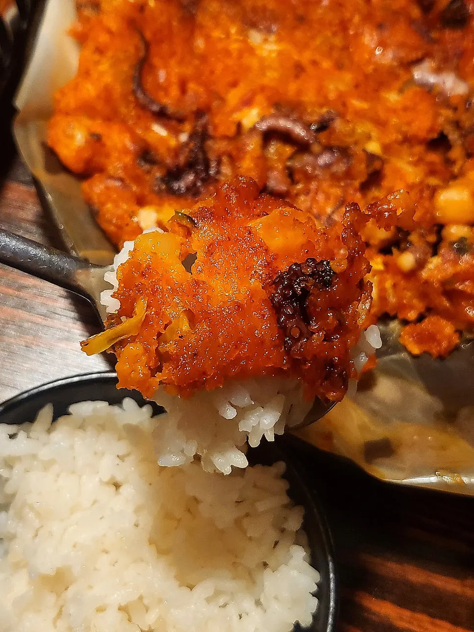 새참집 김치전과 소주 한 잔