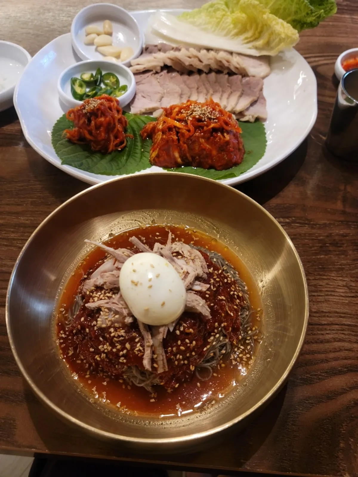Main photo of Sosa Myeonok, a bossam and naengmyeon restaurant near Gunja Station