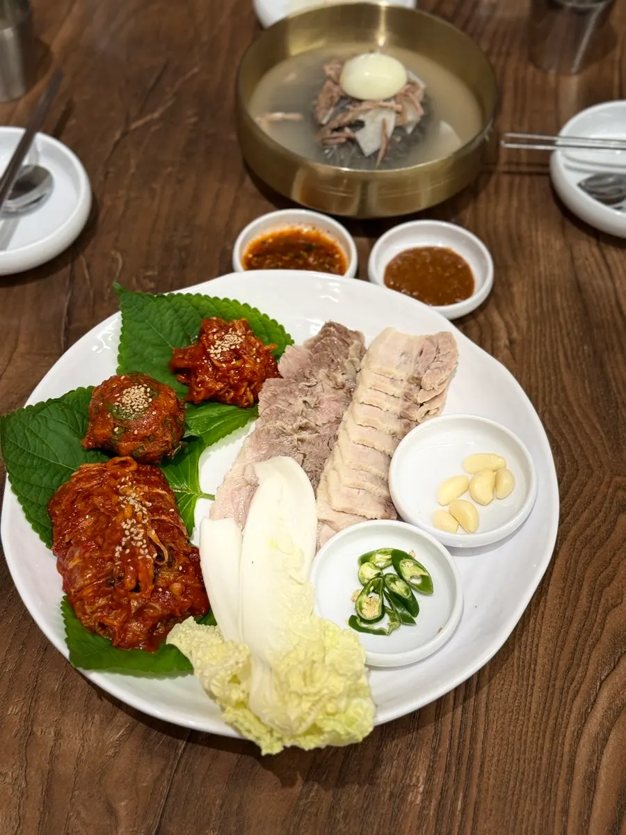 Sosa Myeonok signature dishes