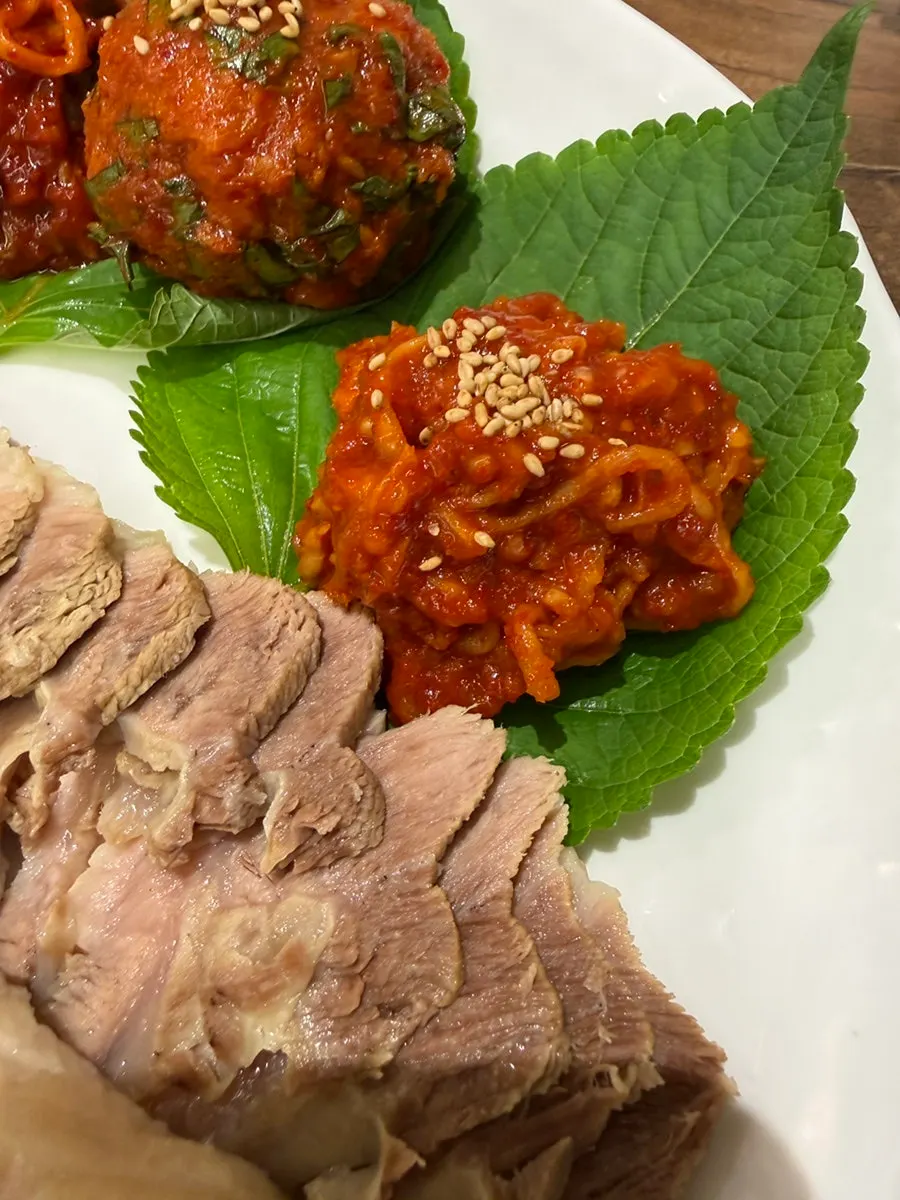 Boiled pork for Daega bossam