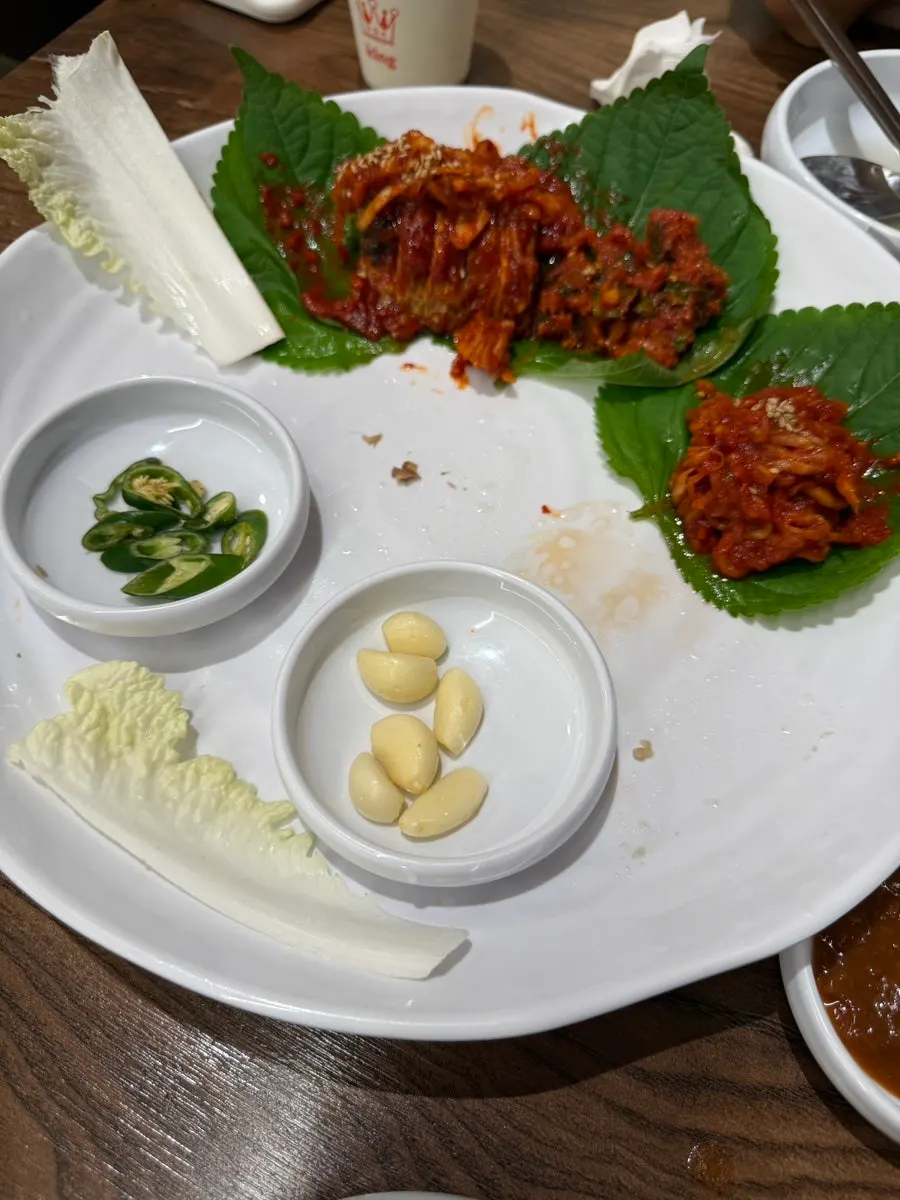 Seasoned shredded radish accompaniment