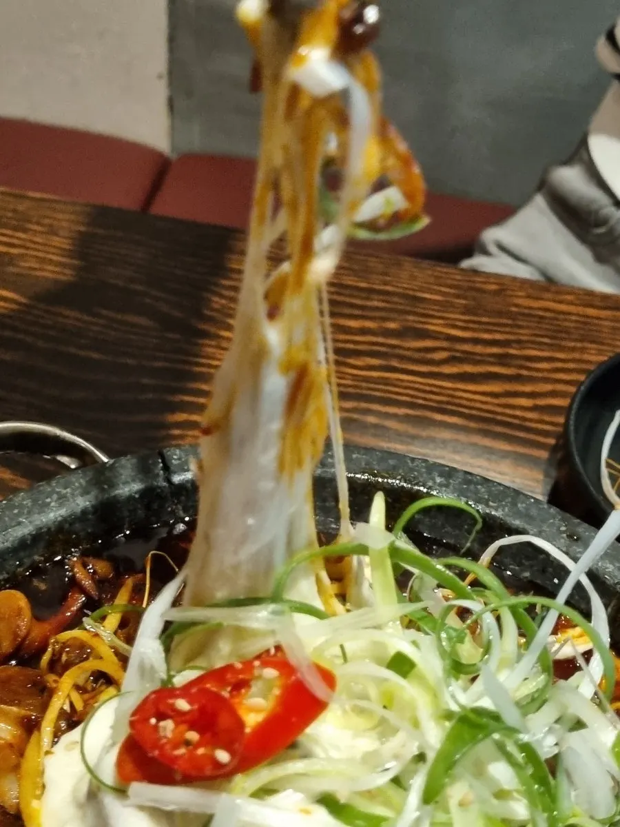 Sweet-spicy seasoned bone grill