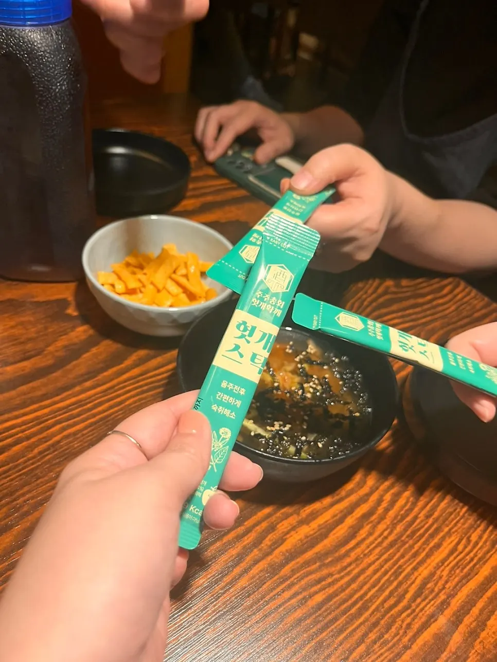 Hangover-relief heotgae sticks given per person