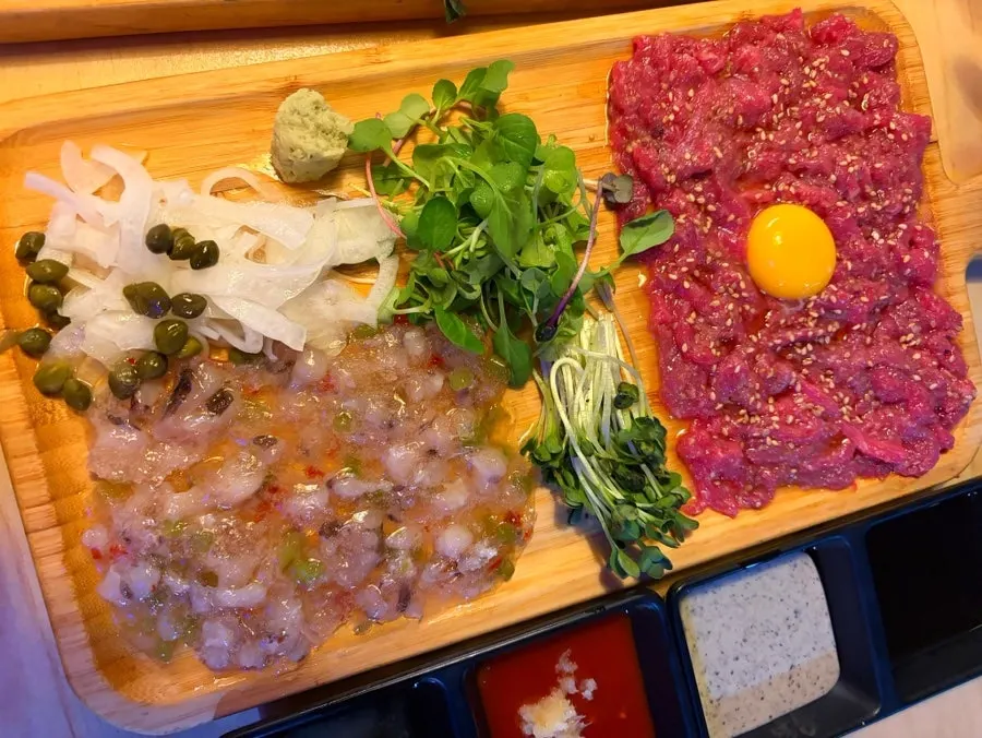 弹牙口感的牛肉蒙提基
