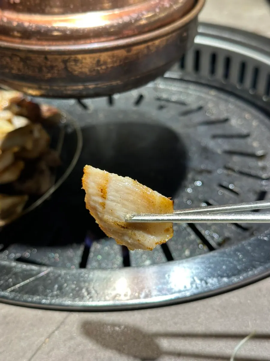 Mokssal y hangjeongsal ya asados