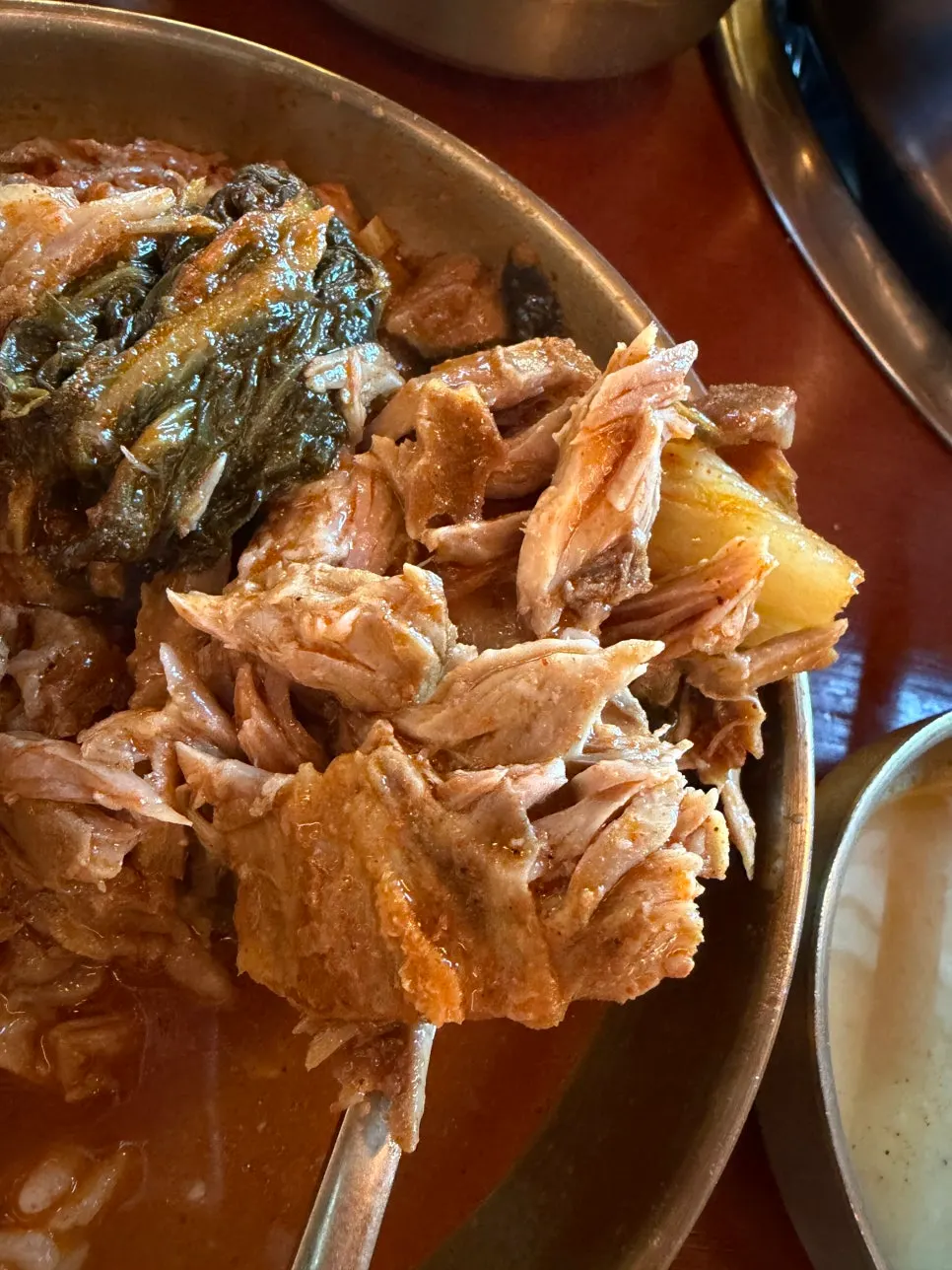 Gamjatang seasonings and house sauce