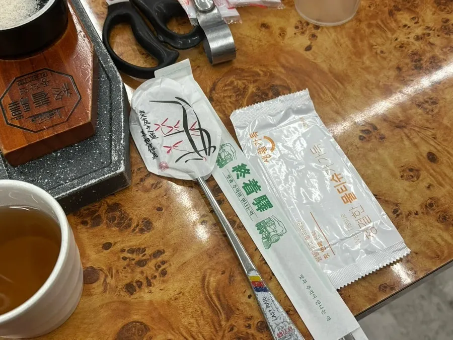 반찬을 가져다 먹을 수 있는 셀프바
