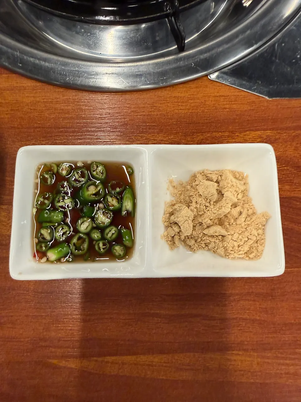 A well-grilled piece of makchang