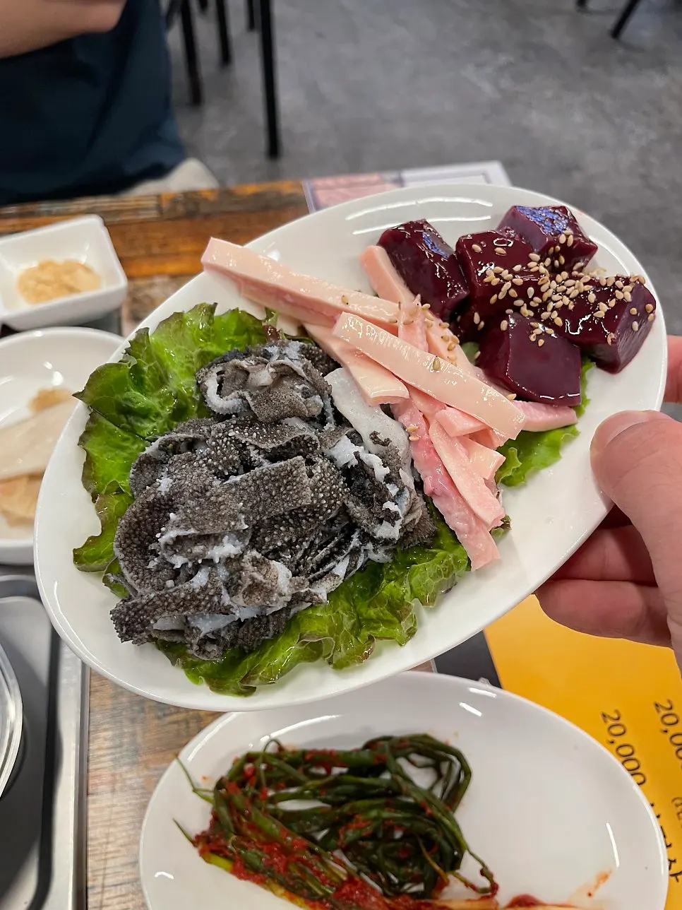 Guarniciones básicas con cheonyeop y odregi