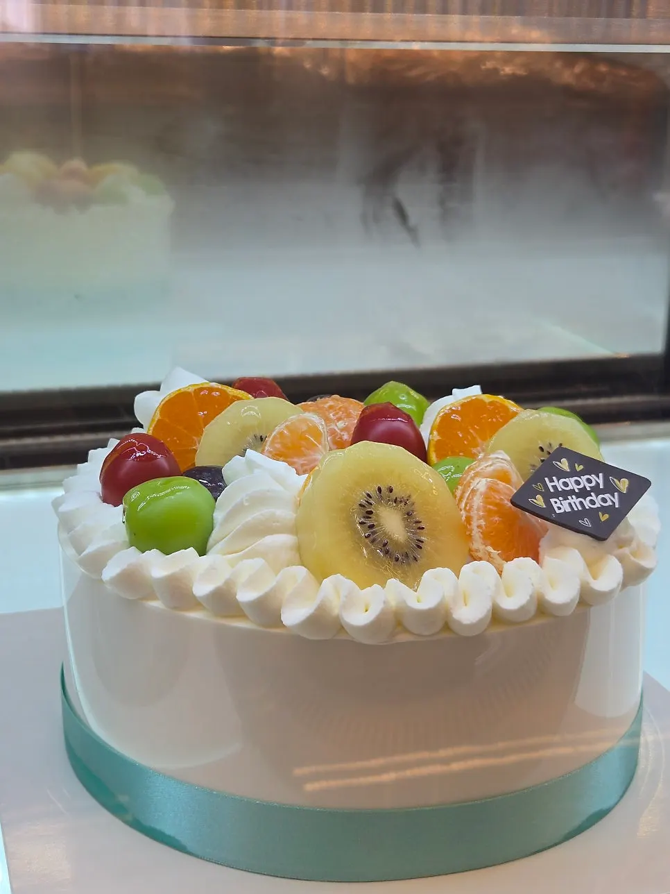 Sweet potato whipped-cream rice cake