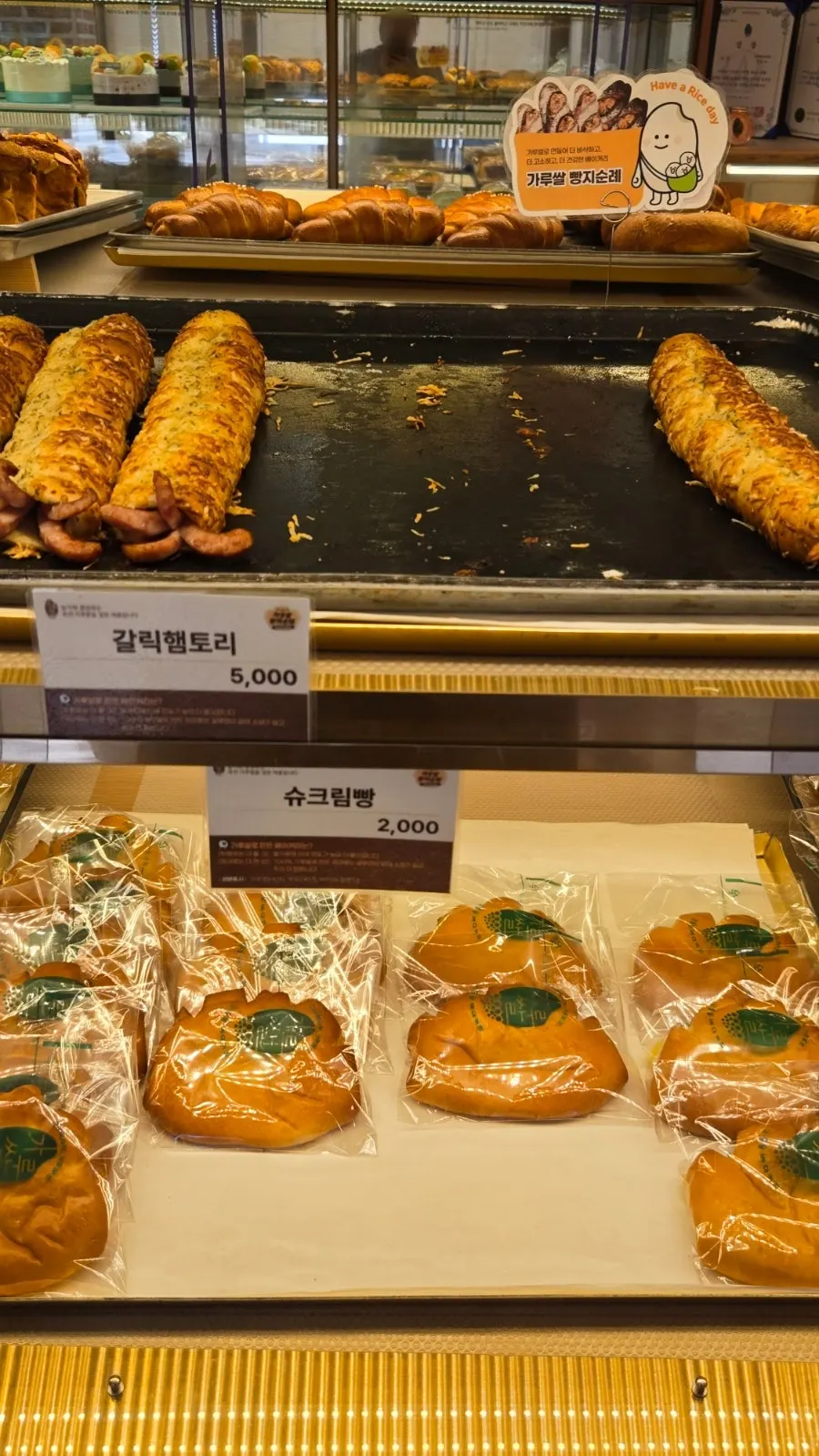 구황작물빵과 치아바타 코너