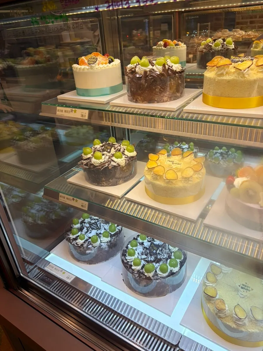 Rice bread loaves displayed in the store