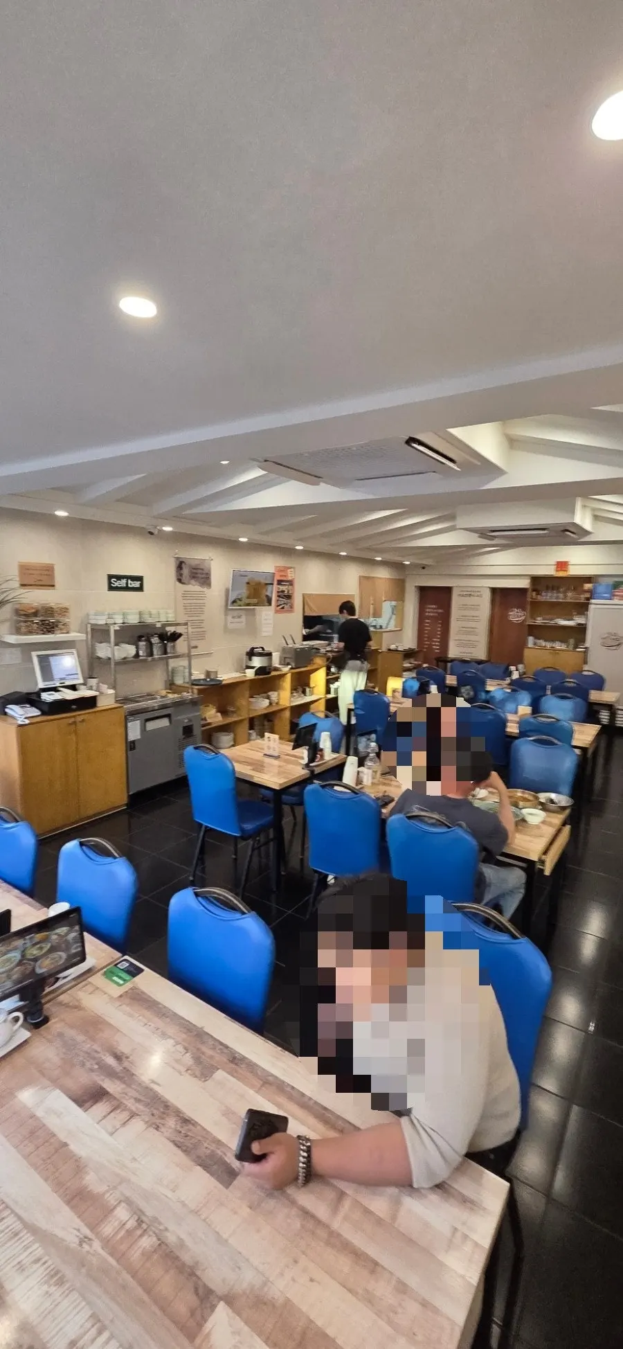 구포짬뽕 구포본점 내부 좌석 전경