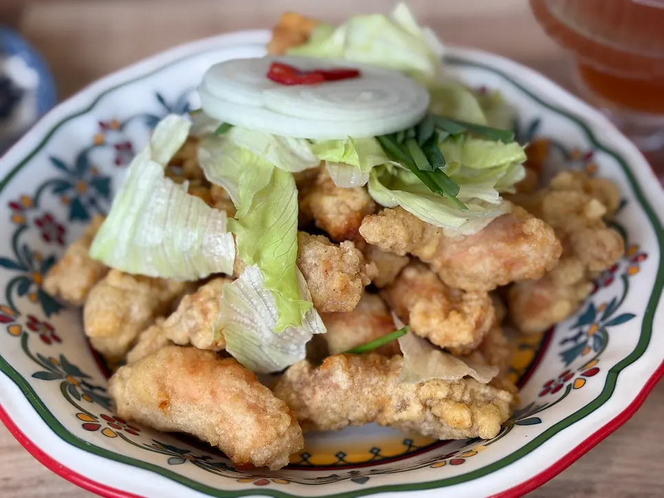 Crispy fried tangsuyuk
